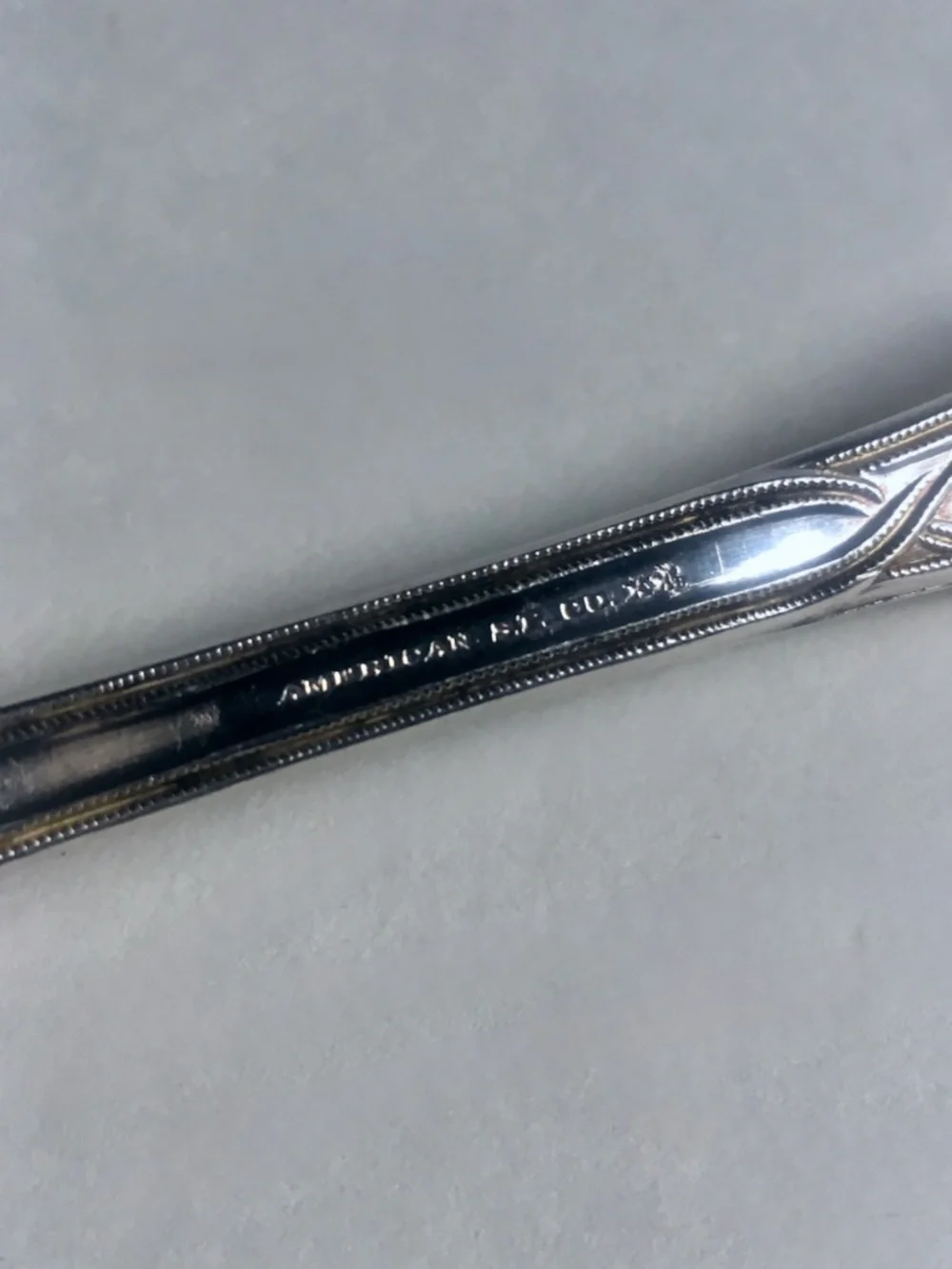 American Silver SP Co. Silver Berry Spoon, C. 1900